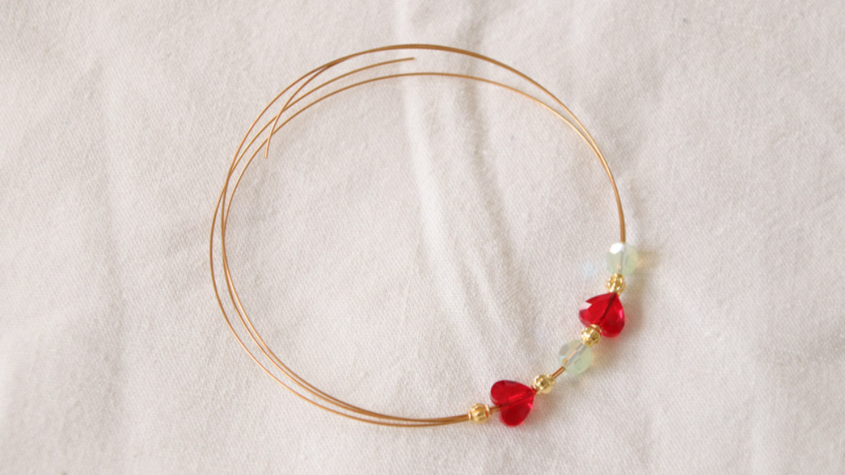 DIY Cuentas de corazón de metal PureCrystal : Paso 1 DIY Cuentas de corazón de metal PureCrystal : Paso 1