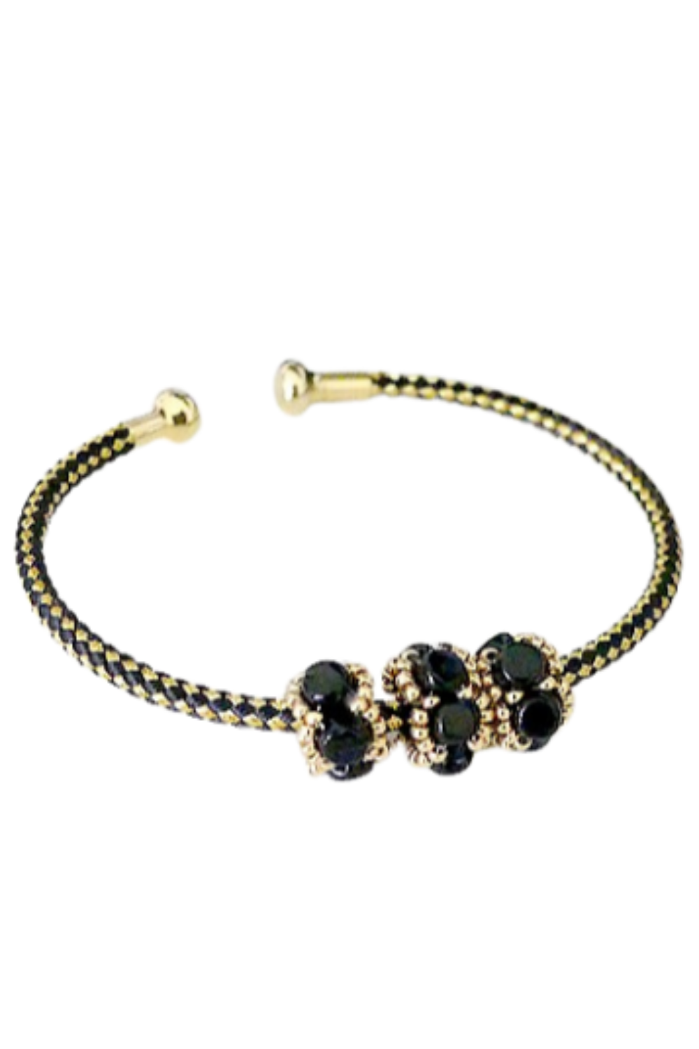 Esquema Pulsera Chic & Choc de puca con cuentas de vidrio Kalos y cuentas Miyuki Esquema Pulsera Chic & Choc de puca con cuentas de vidrio Kalos y cuentas Miyuki