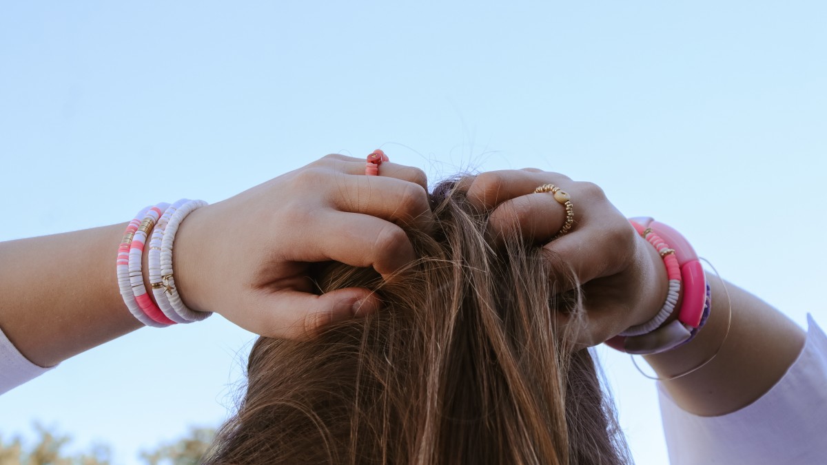 Esquema Tuto 7 pulseras DIY en oro, blanco y rosa acumulación Esquema Tuto 7 pulseras DIY en oro, blanco y rosa acumulación