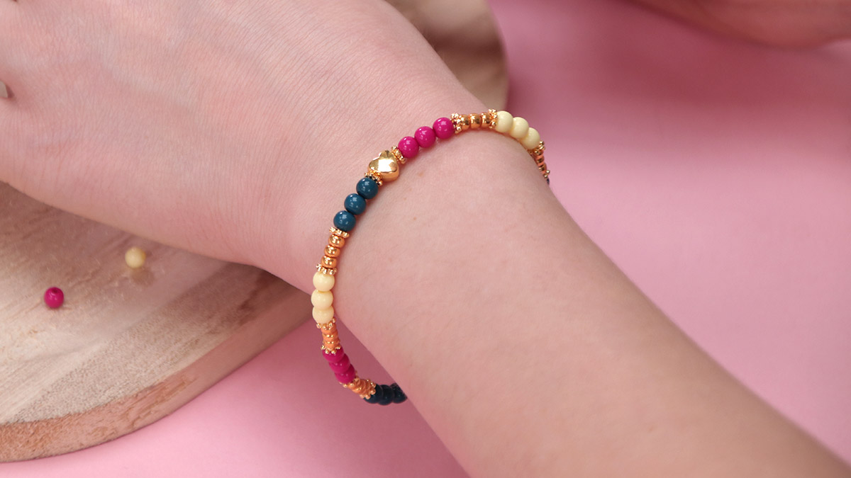 Lección 1: ¿Cómo se hace una pulsera elástica? : Paso 1