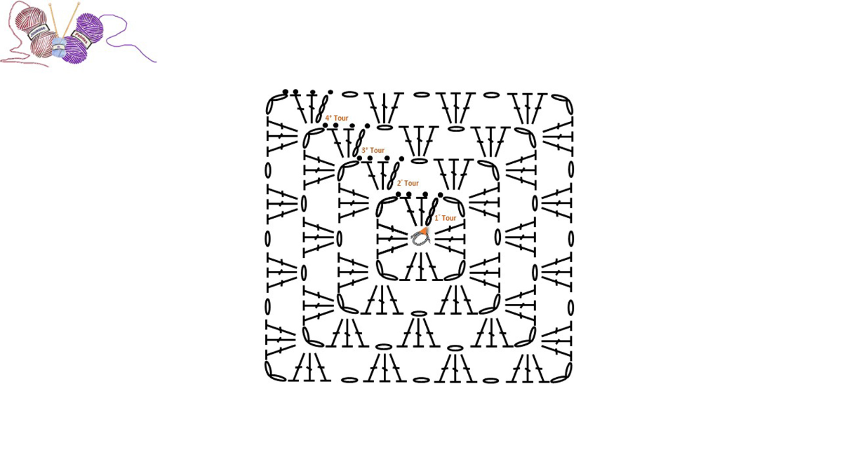 DIY Granny Bag con hilo de algodón reciclado Nova Vita : Paso 6