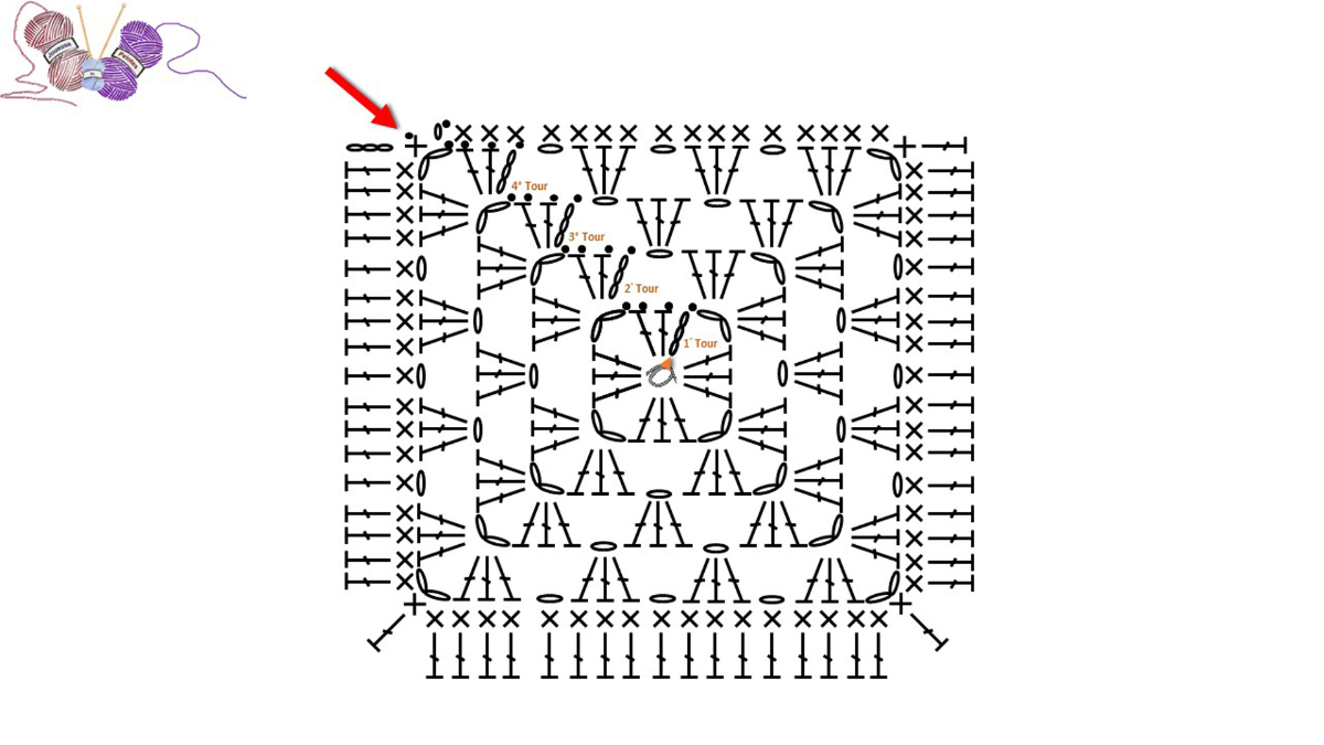DIY Granny Bag con hilo de algodón reciclado Nova Vita : Paso 10