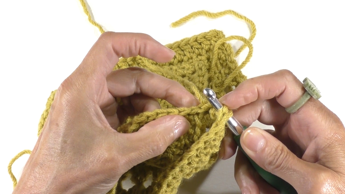 DIY Granny Bag con hilo de algodón reciclado Nova Vita : Paso 12