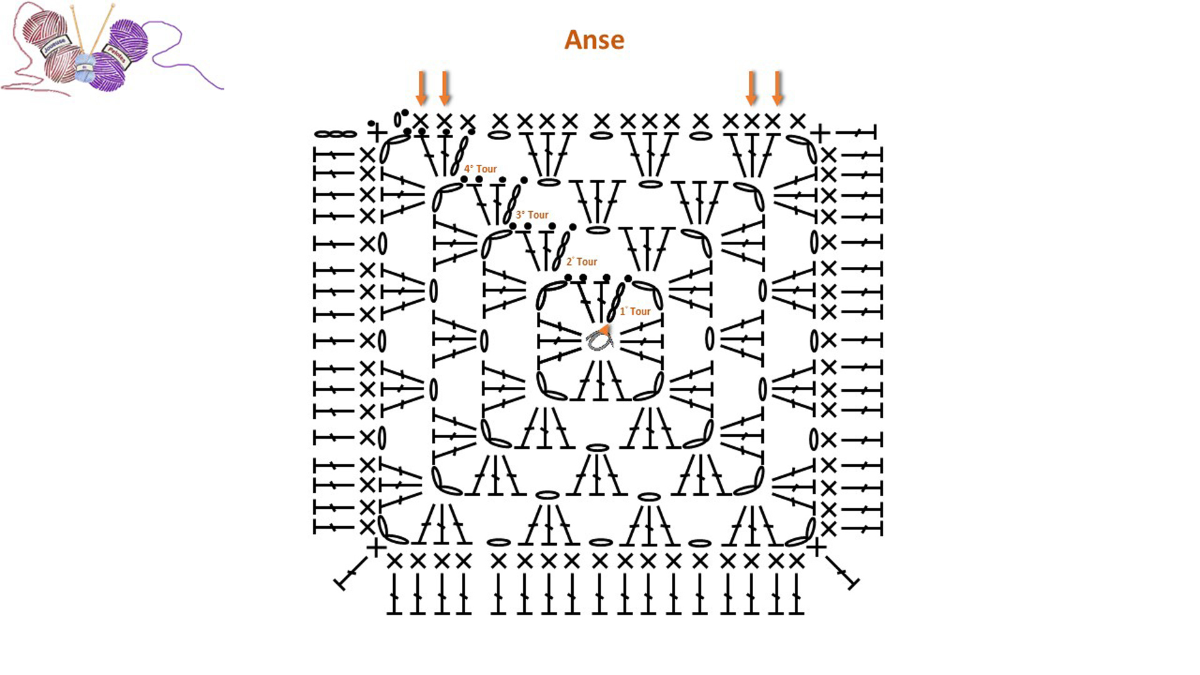 DIY Granny Bag con hilo de algodón reciclado Nova Vita : Paso 15