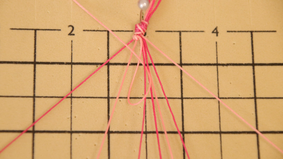 Criollos con brazalete brasileño Corazón en cuerdas Slam : Paso 6 Criollos con brazalete brasileño Corazón en cuerdas Slam : Paso 6