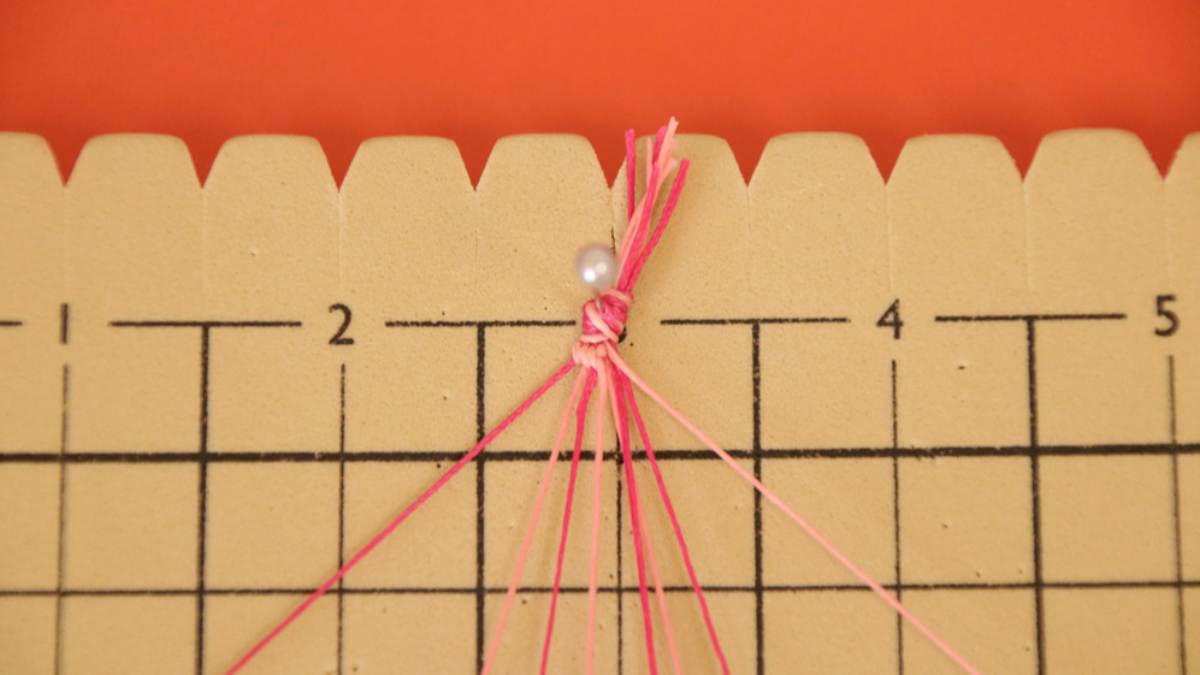 Criollos con brazalete brasileño Corazón en cuerdas Slam : Paso 7 Criollos con brazalete brasileño Corazón en cuerdas Slam : Paso 7