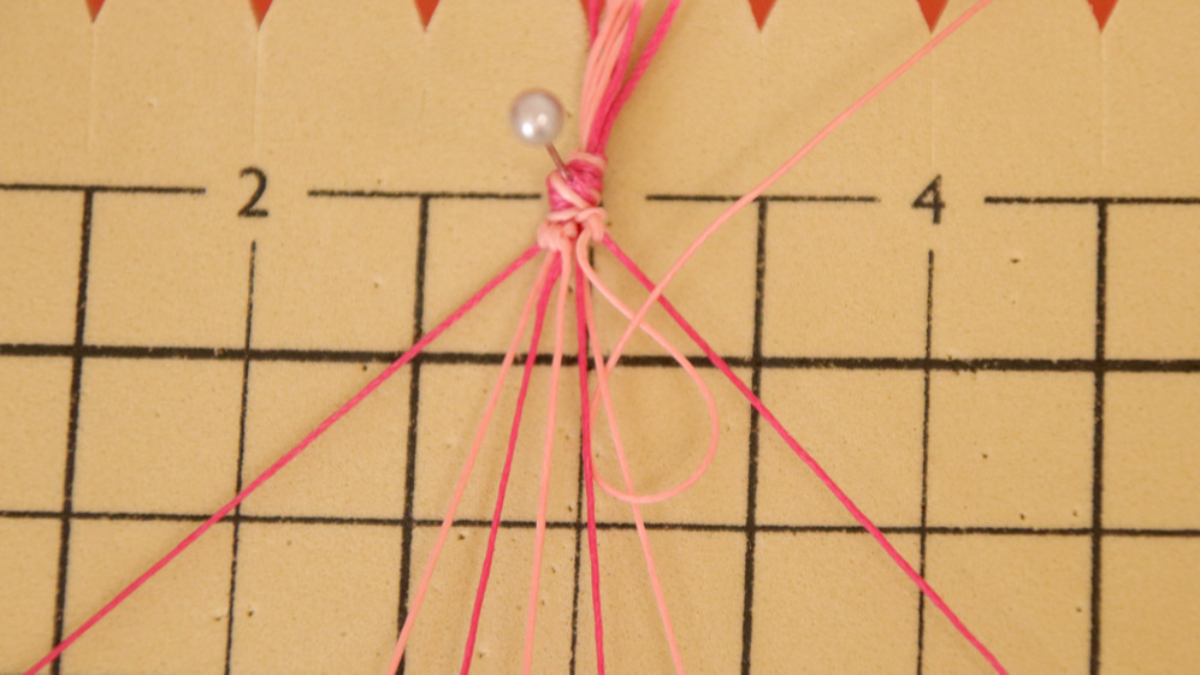 Criollos con brazalete brasileño Corazón en cuerdas Slam : Paso 9 Criollos con brazalete brasileño Corazón en cuerdas Slam : Paso 9