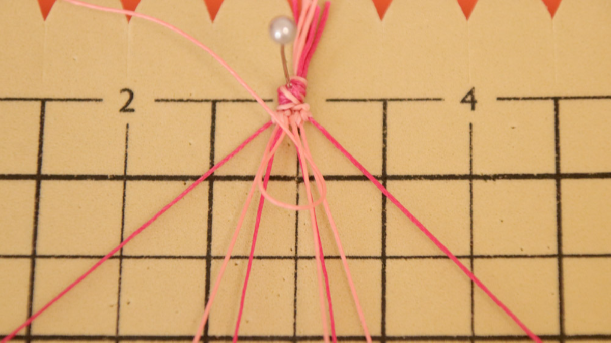 Criollos con brazalete brasileño Corazón en cuerdas Slam : Paso 10 Criollos con brazalete brasileño Corazón en cuerdas Slam : Paso 10