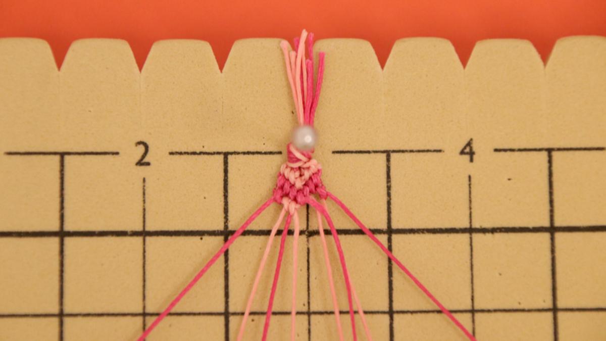 Criollos con brazalete brasileño Corazón en cuerdas Slam : Paso 17 Criollos con brazalete brasileño Corazón en cuerdas Slam : Paso 17