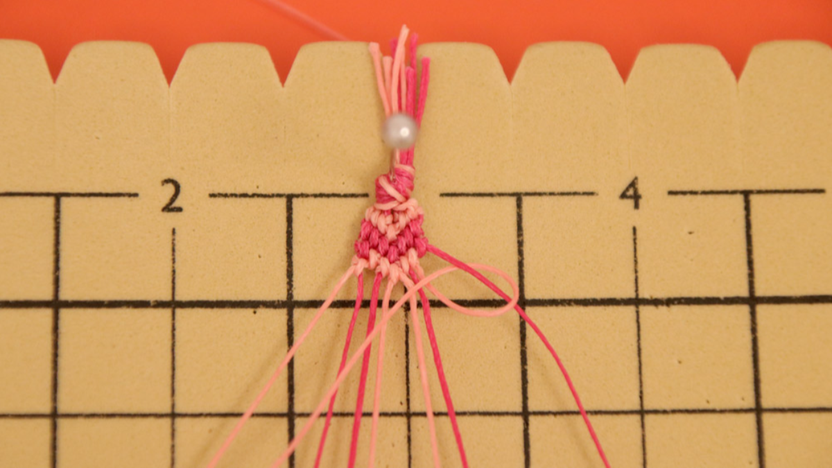 Criollos con brazalete brasileño Corazón en cuerdas Slam : Paso 20 Criollos con brazalete brasileño Corazón en cuerdas Slam : Paso 20