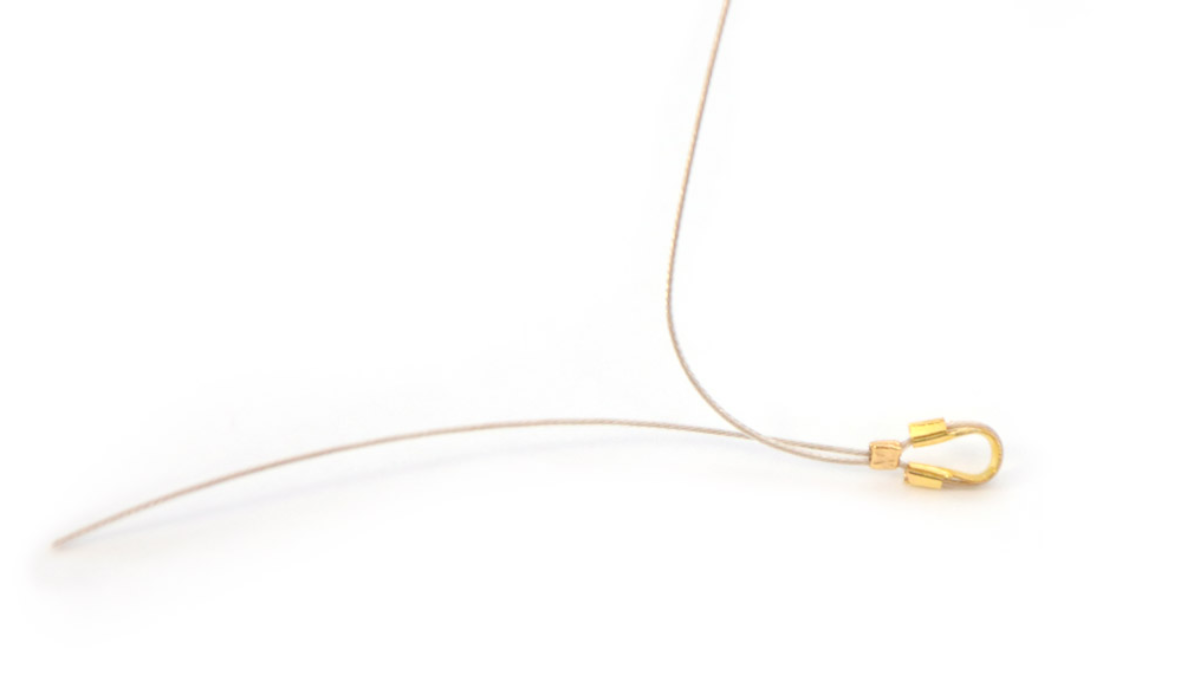 Collar de cuentas tubulares de cerámica de color turquesa : Paso 1 Collar de cuentas tubulares de cerámica de color turquesa : Paso 1