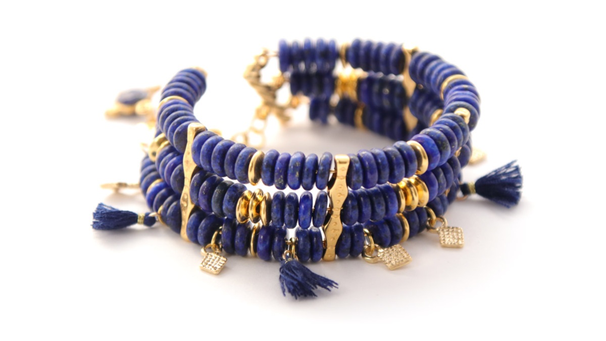 Pulsera de memoria de lapislázuli : Paso 5 Pulsera de memoria de lapislázuli : Paso 5