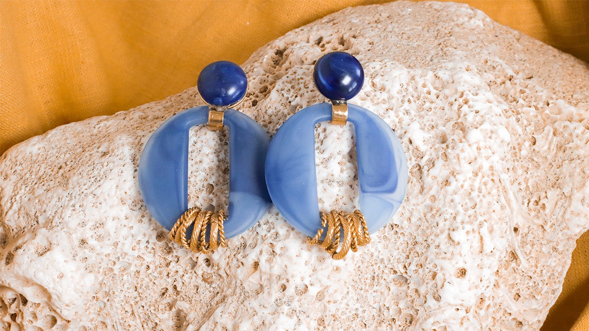 Esquema Pendientes y anillos de resina DIY