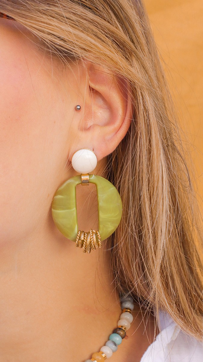 Esquema Pendientes y anillos de resina DIY