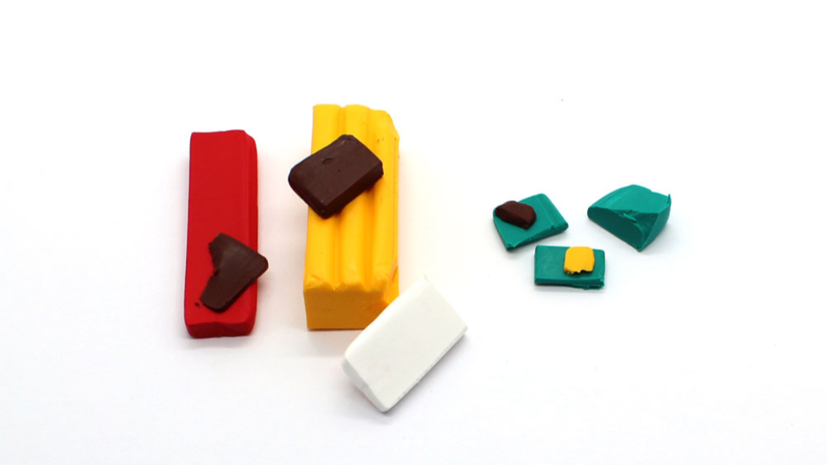 Pendientes de arcilla polimérica textura placa flores : Paso 1 Pendientes de arcilla polimérica textura placa flores : Paso 1