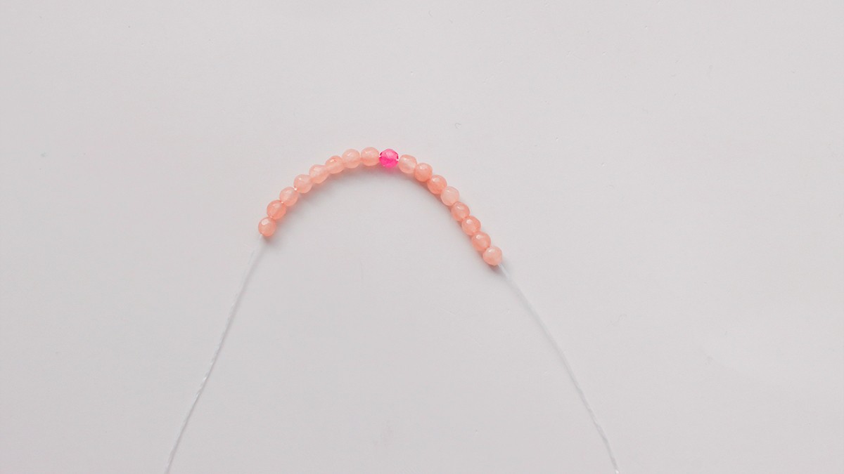 Anillos de bricolaje con cuentas de piedra natural : Paso 4