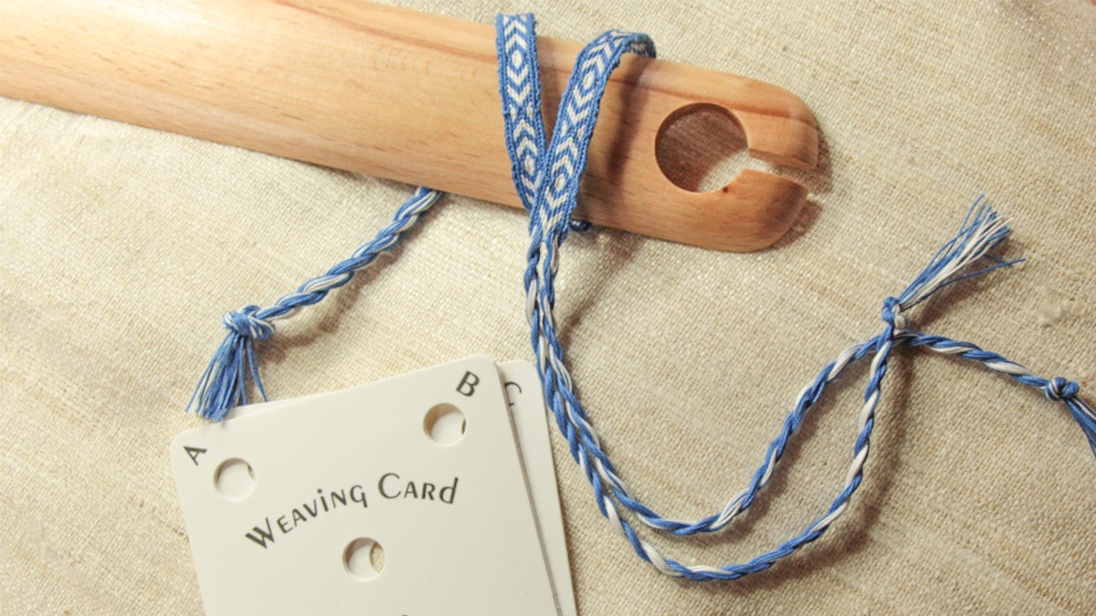 DIY Pulsera para principiantes para tejer tarjetas