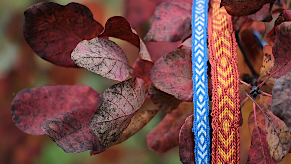 Esquema DIY Pulsera para principiantes para tejer tarjetas