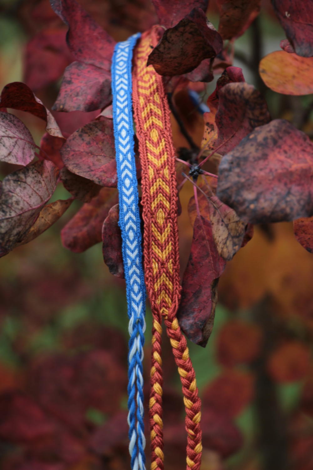 Esquema DIY Pulsera para principiantes para tejer tarjetas