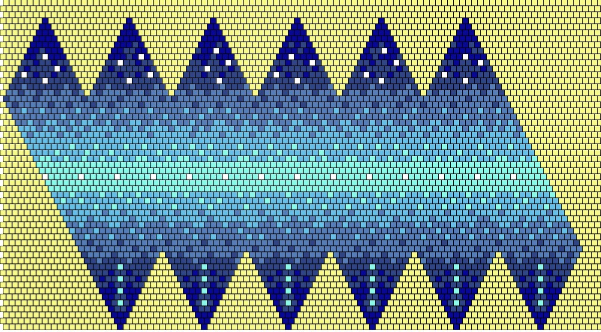 Esquema Adorno navideño de ganchillo en forma de espiral