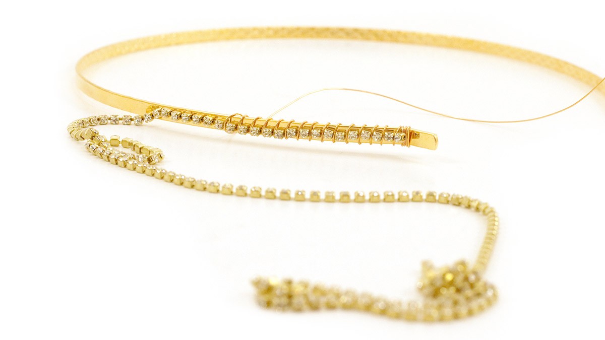 Diadema de bricolaje con PureCrystal : Paso 4 Diadema de bricolaje con PureCrystal : Paso 4