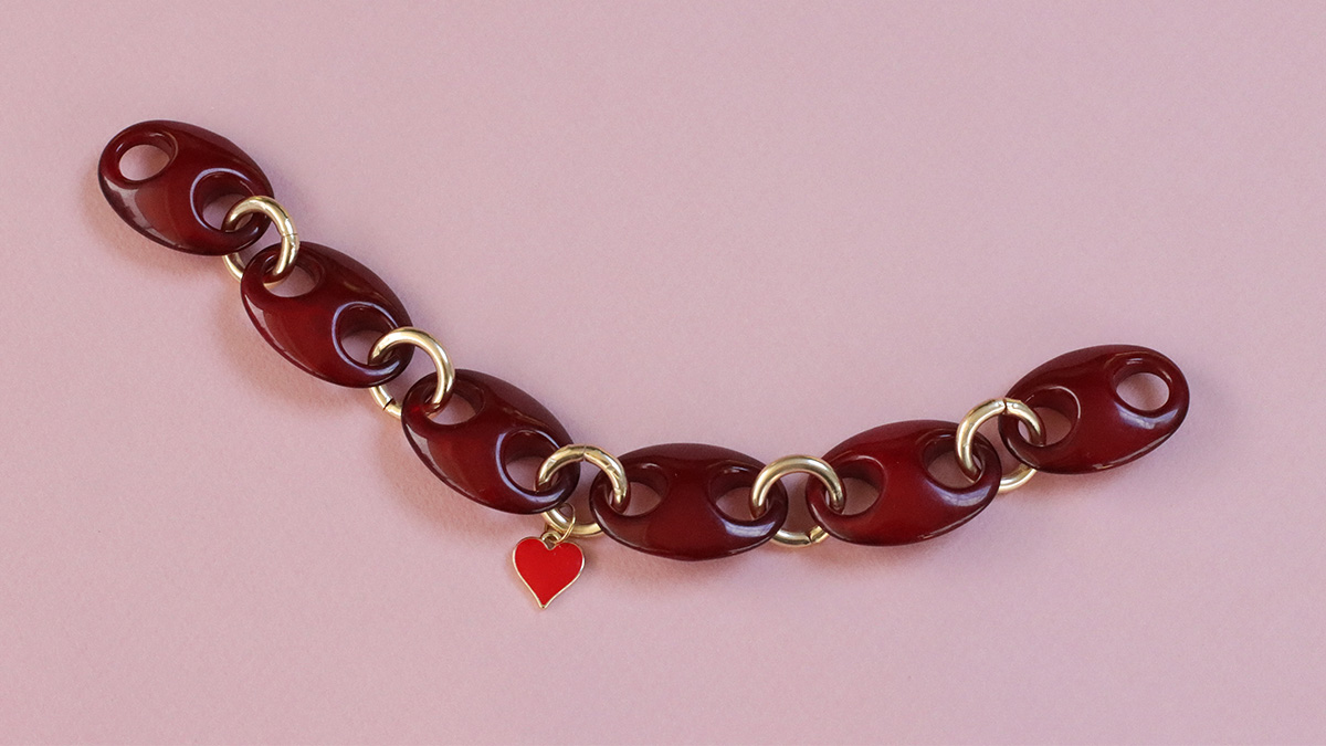 Tutorial de pulseras de granos de café : Paso 1