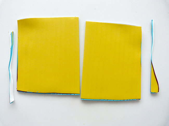 arcilla de polímero collar con tampón y pompones Mandala : Paso 2