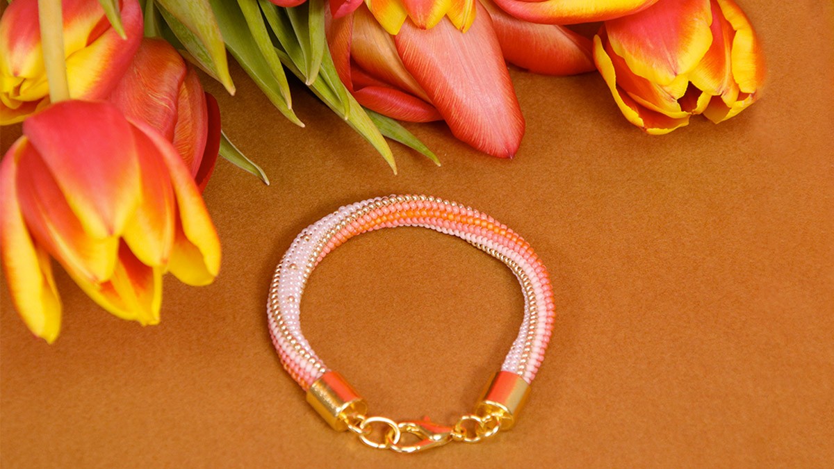 Esquema Tutorial de pulsera tejida Peytwist Esquema Tutorial de pulsera tejida Peytwist