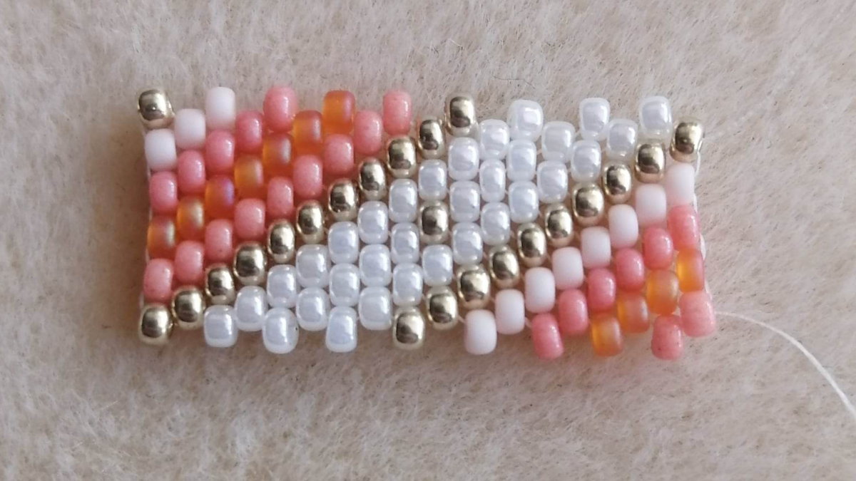 Tutorial de pulsera tejida Peytwist : Paso 4 Tutorial de pulsera tejida Peytwist : Paso 4