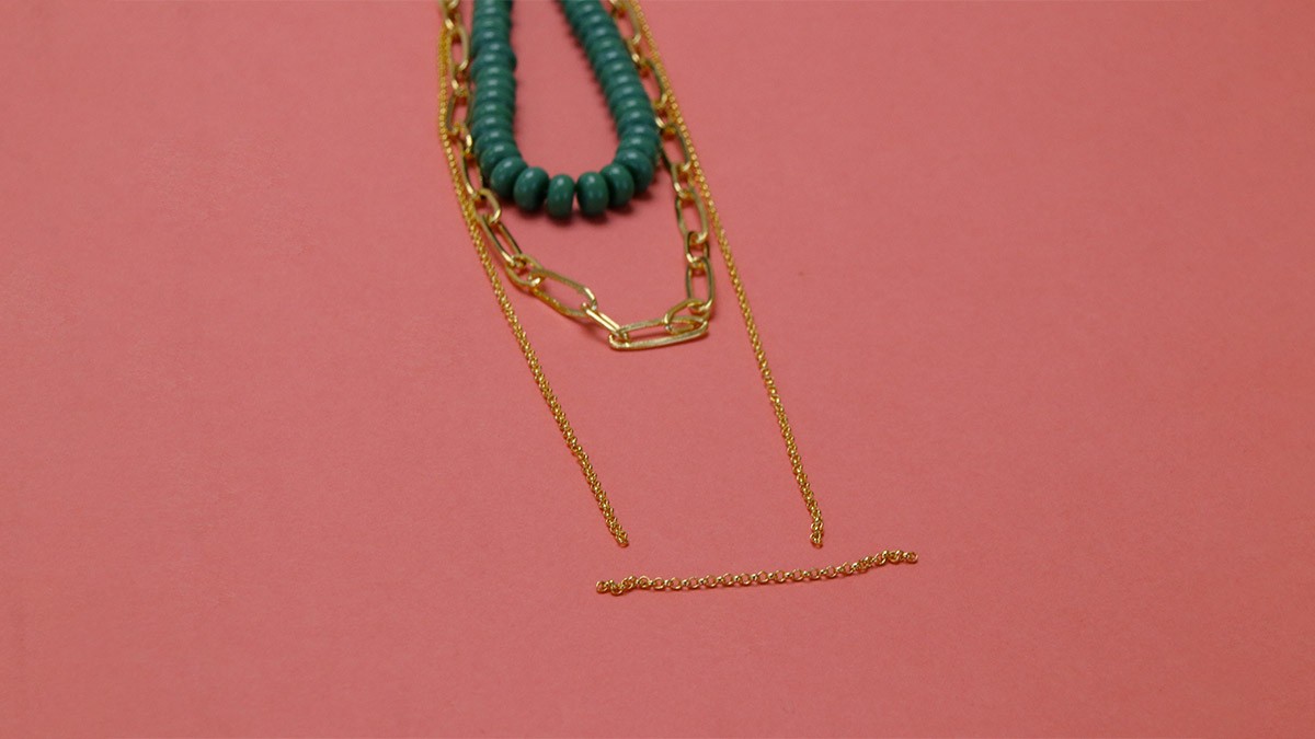 Tuto collar multi filamentos heishi cuentas : Paso 6