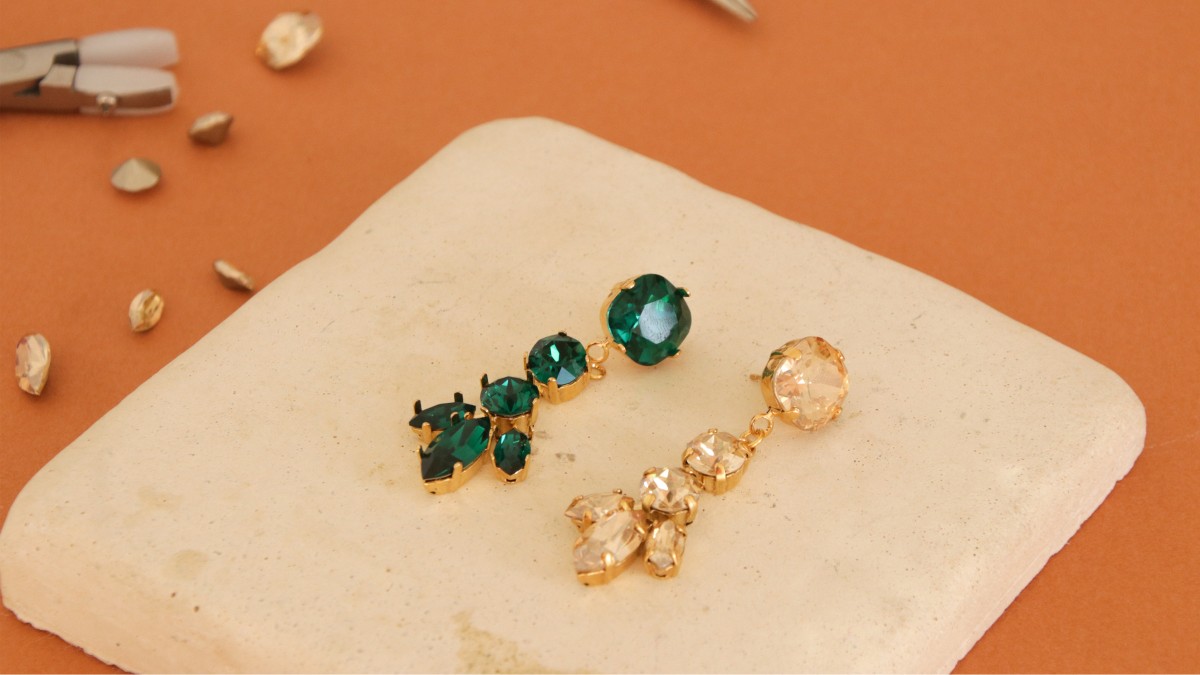 Pendientes Colgantes PureCrystal : Paso 3 Pendientes Colgantes PureCrystal : Paso 3