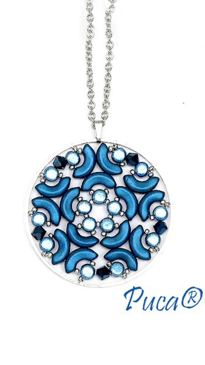 Esquema Colgante Trianon con Arcos Shimmering y Kalos Ice Slushy de Puca®.