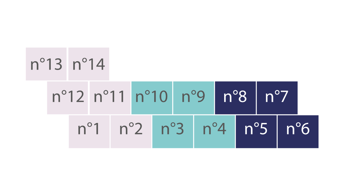Miyuki Herringbone Earrings tutorial para aprender Brick Stitch : Paso 6