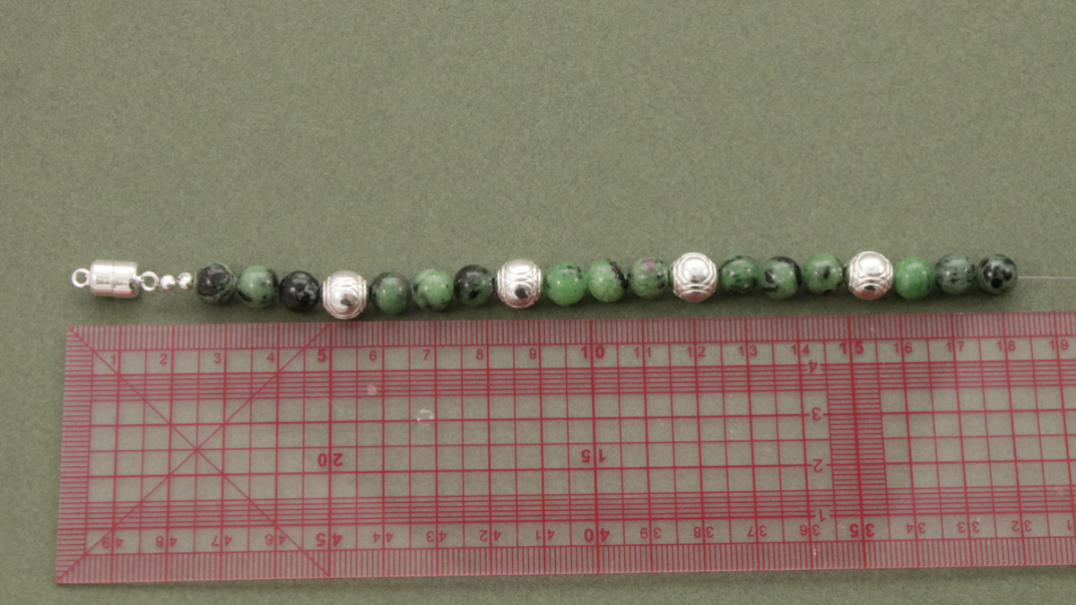 Pulsera Tuto para los aficionados a la petanca : Paso 3