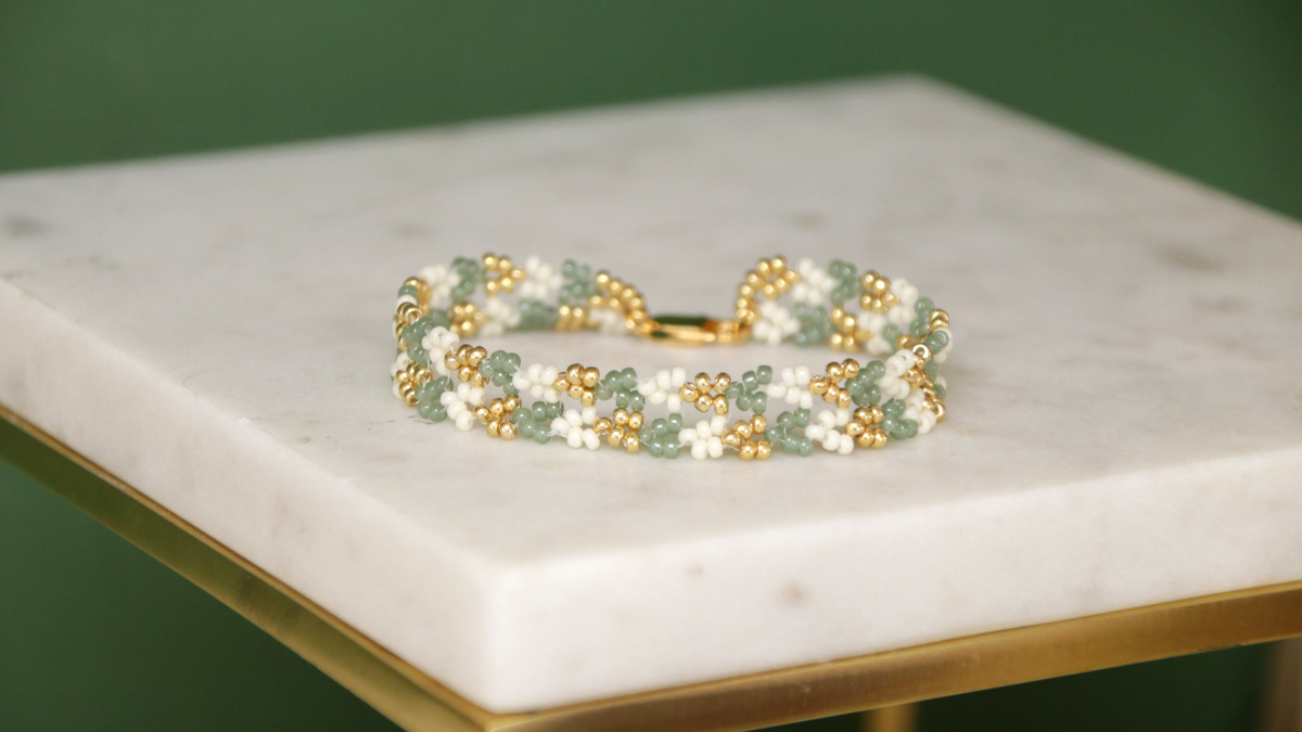 Esquema Tutorial de pulsera de doble cuenta en punto Hubble Esquema Tutorial de pulsera de doble cuenta en punto Hubble