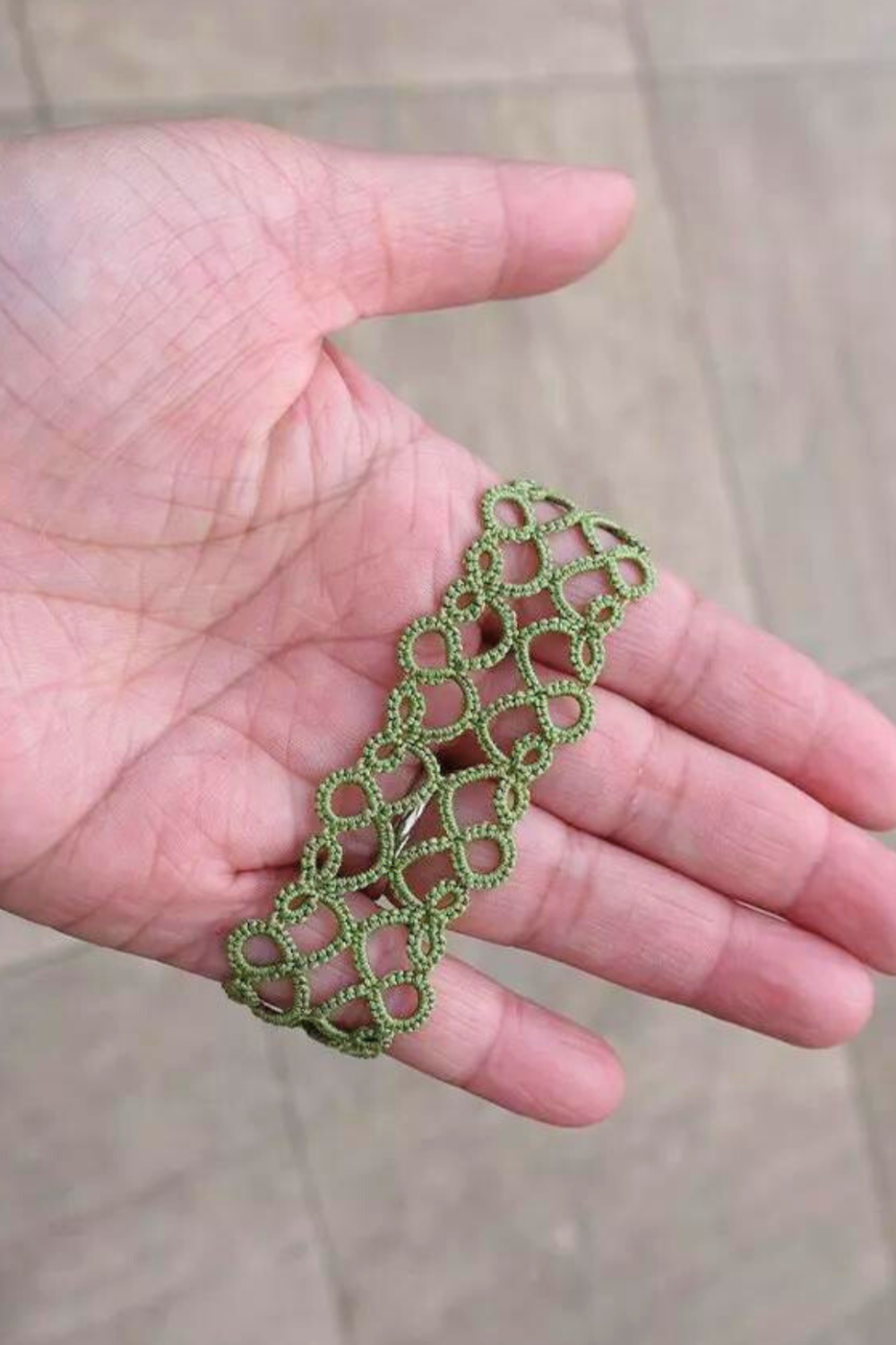 Esquema Pulsera Tuto Héloïse frivolité à la navette