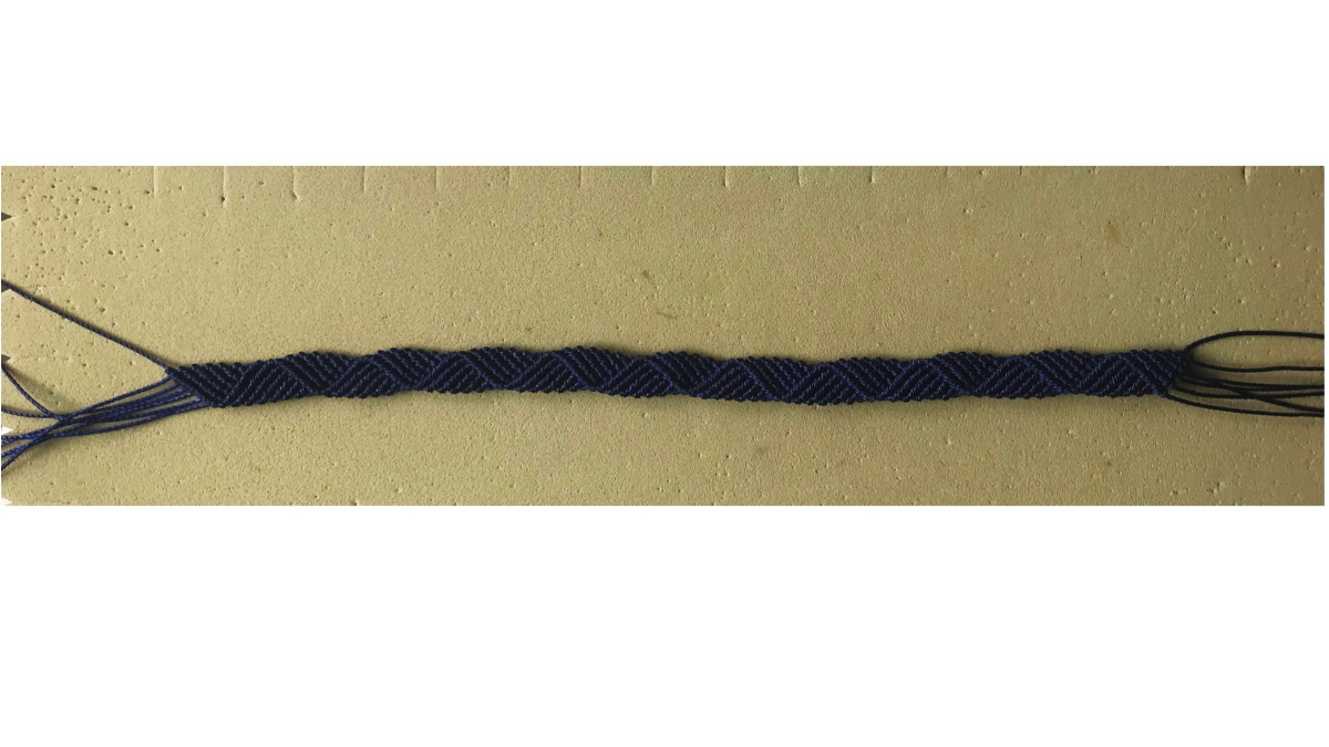 Pulsera de micro macramé para hombre : Paso 28