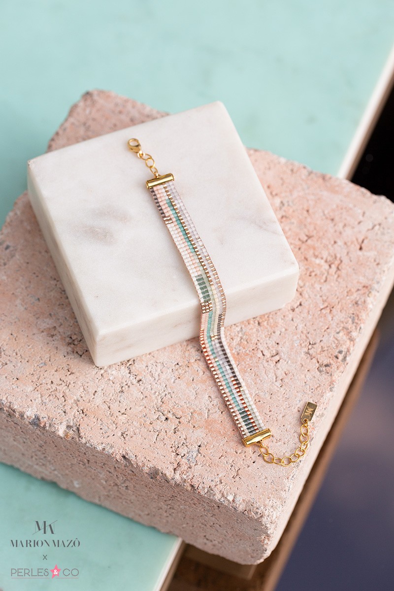 Esquema de la pulsera de Marion Mazo