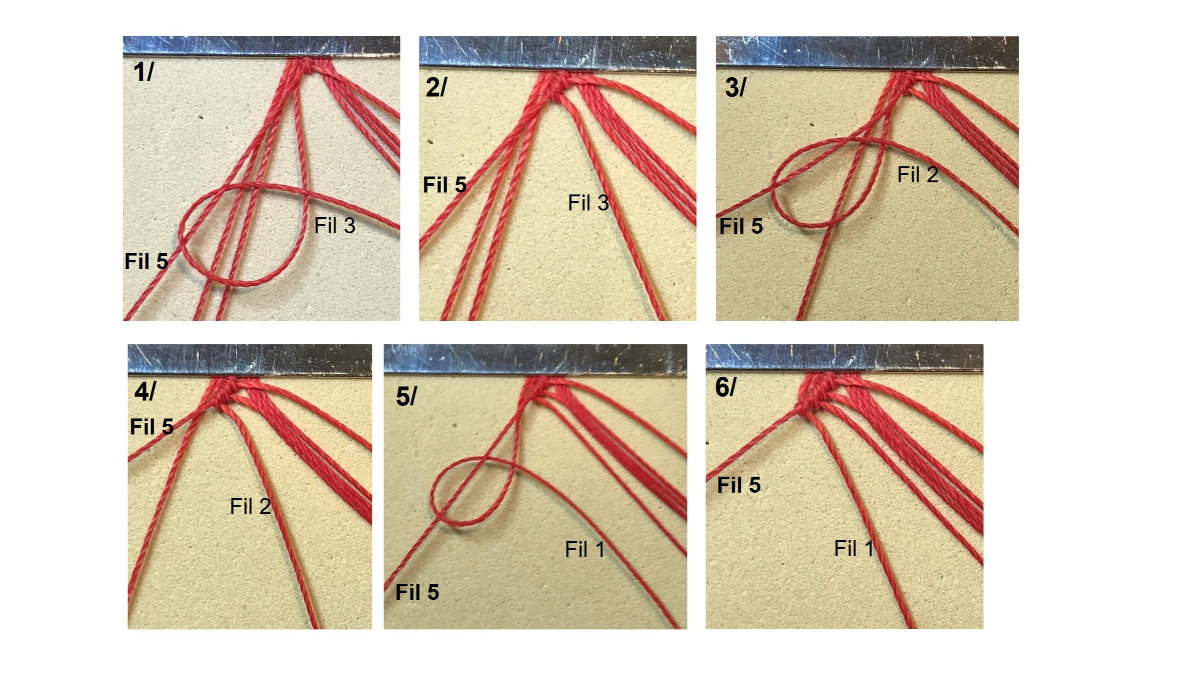 Pulsera de micromacramé y piedras preciosas : Paso 8 Pulsera de micromacramé y piedras preciosas : Paso 8