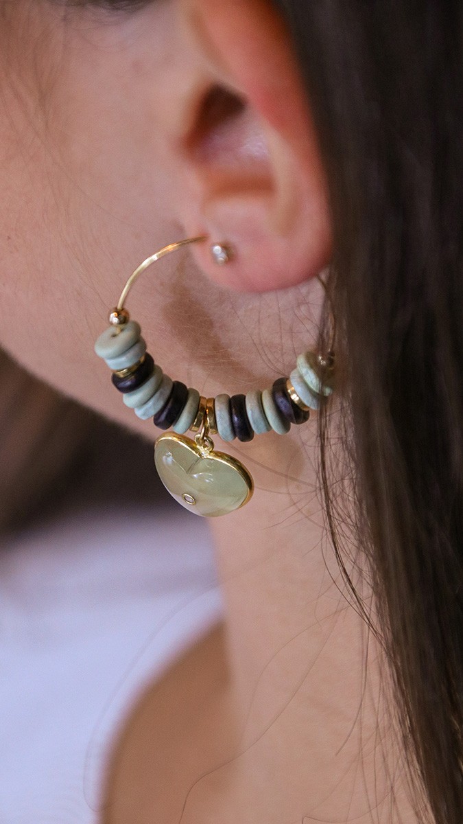 Esquema Tutorial criollo fácil de piedras preciosas de prehnita