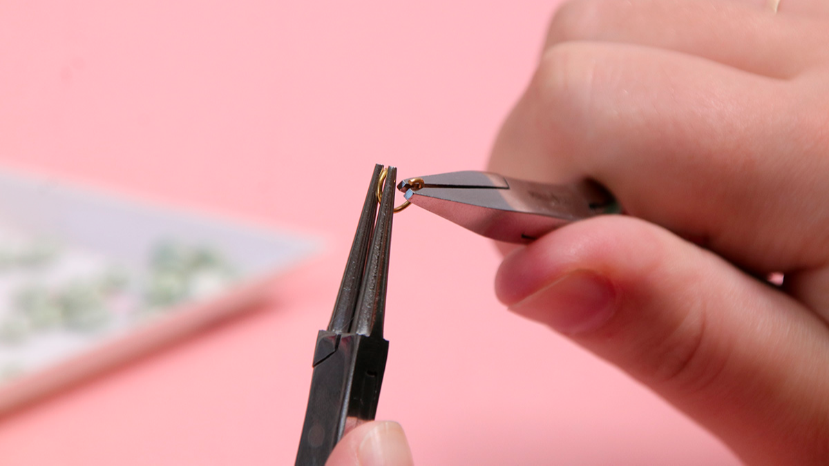 Tutorial criollo fácil de piedras preciosas de prehnita : Paso 3