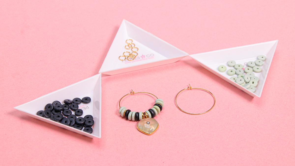 Tutorial criollo fácil de piedras preciosas de prehnita : Paso 4