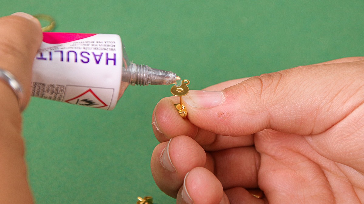 Tutorial fácil, pendientes de piedras preciosas de cuarzo desparejadas : Paso 1