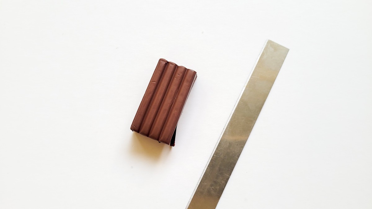 Pendientes flor de arcilla polimérica dorada : Paso 1 Pendientes flor de arcilla polimérica dorada : Paso 1