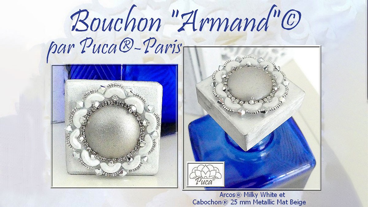 Tapón Armand con soporte de madera a medida de Puca®. Tapón Armand con soporte de madera a medida de Puca®.