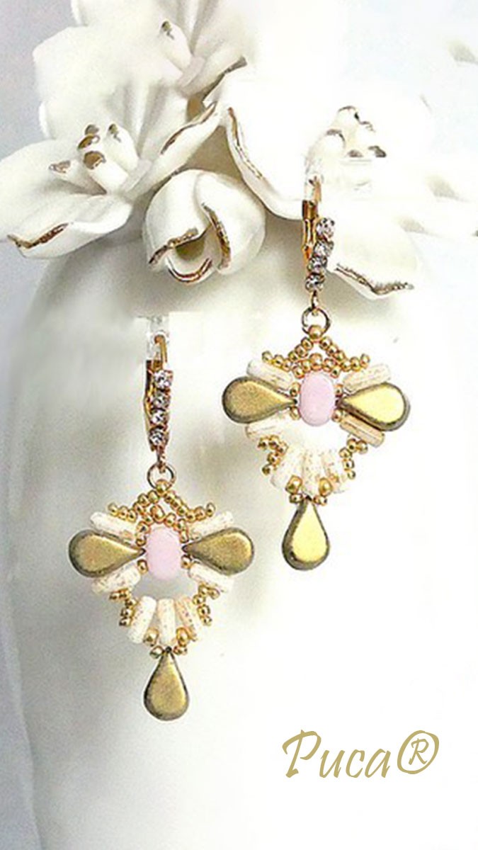 Esquema Pendientes Aïna con perlas Amos de Puca® - Puca Esquema Pendientes Aïna con perlas Amos de Puca® - Puca