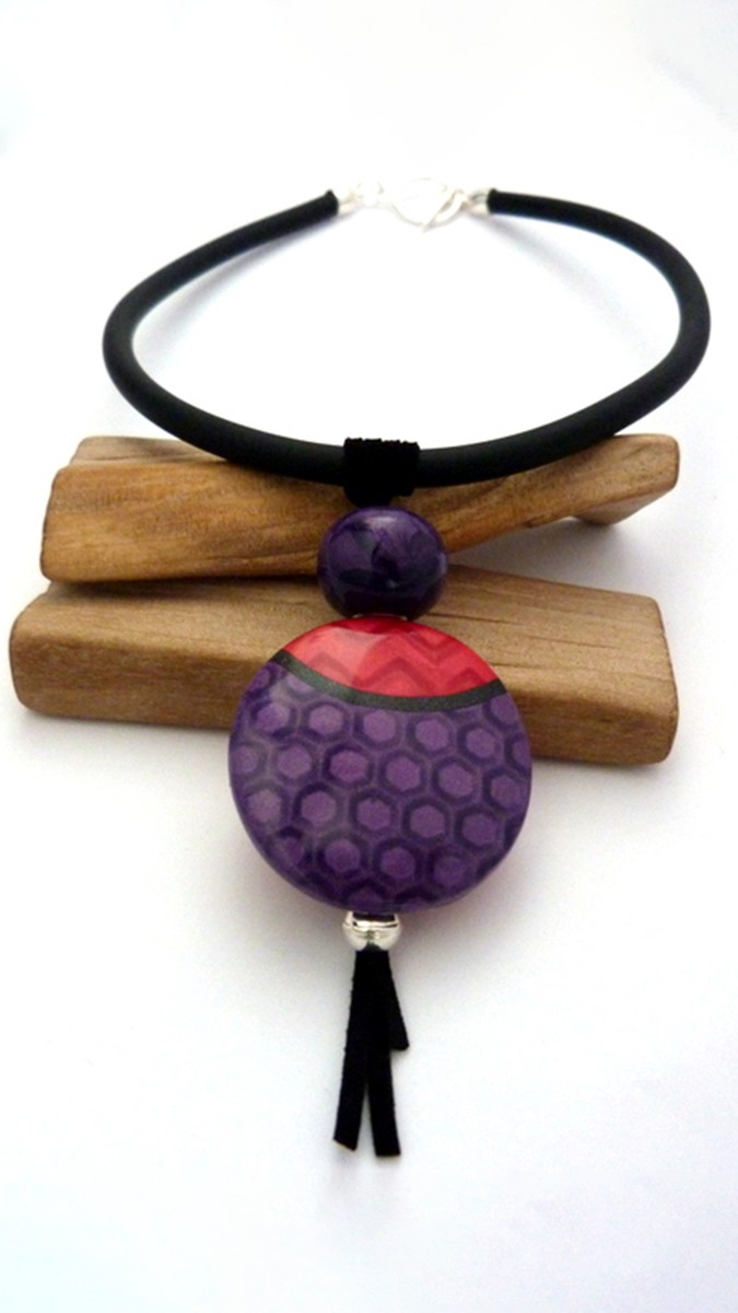 Esquema Collar Mica Shift de arcilla polimerica Esquema Collar Mica Shift de arcilla polimerica