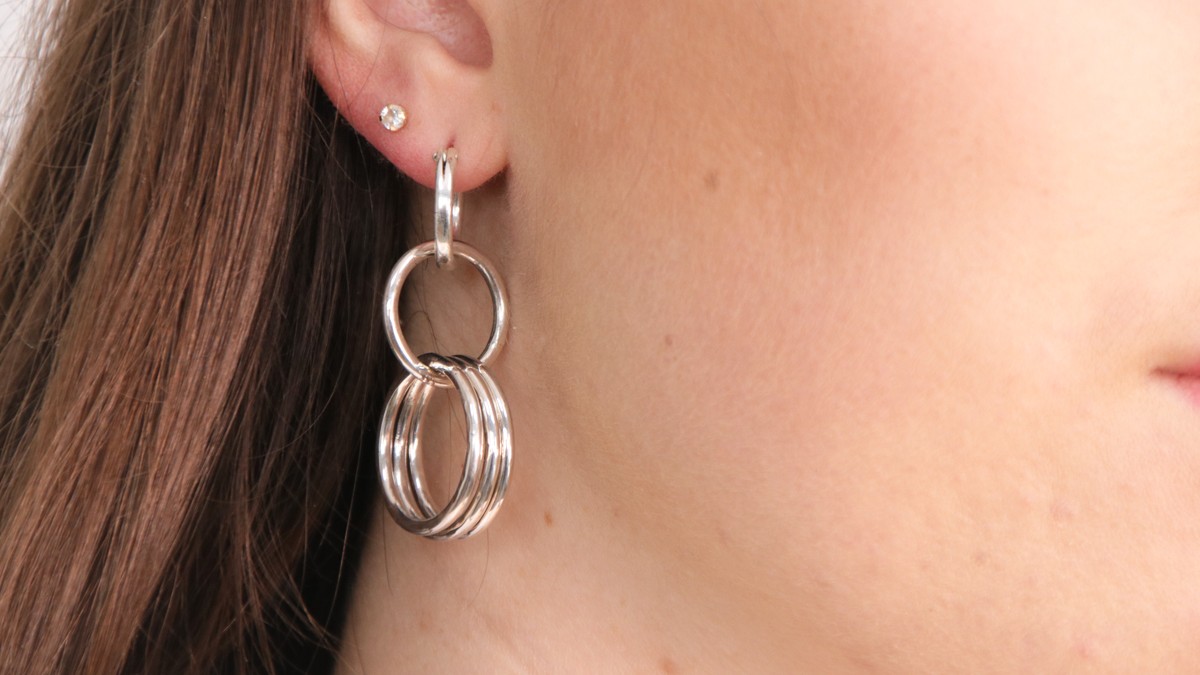 Esquema Tuto - Fabricación de pendientes multiaros de plata 925