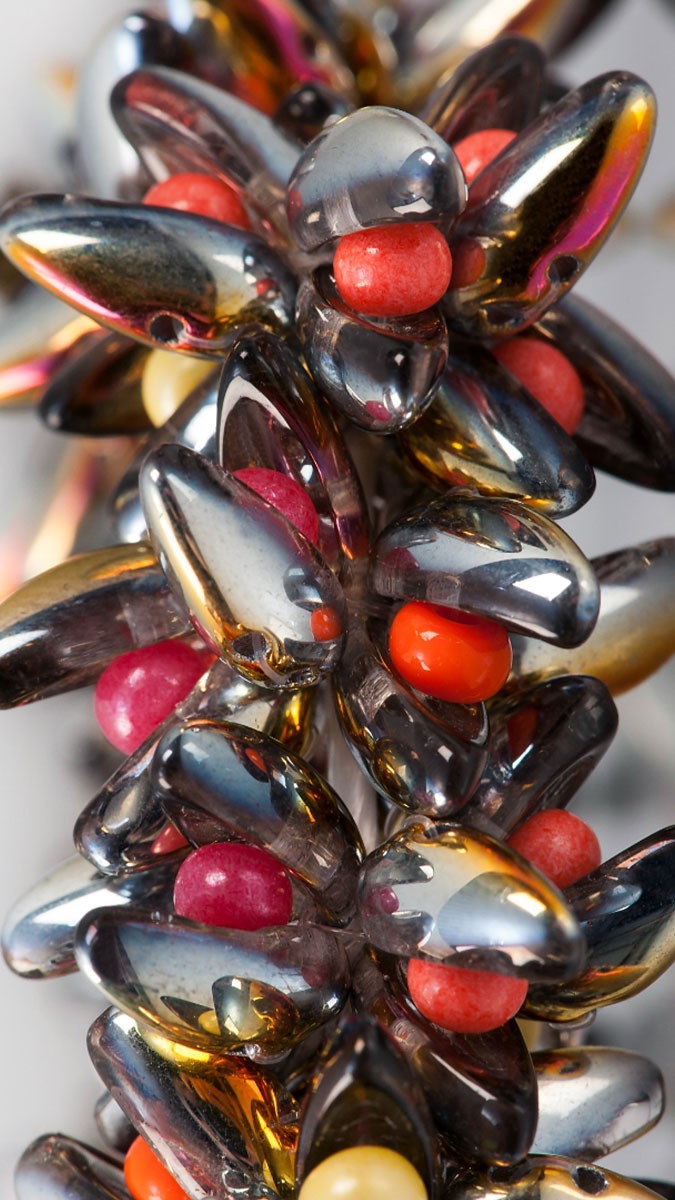 Esquema Pulsera de mujer con Cuentas de cristal Preciosa Chilli