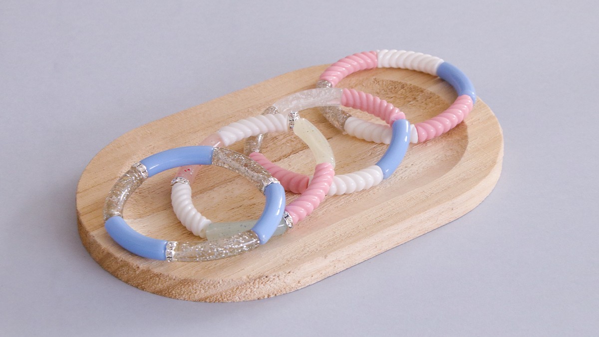 Esquema Pulseras de tubos de colores